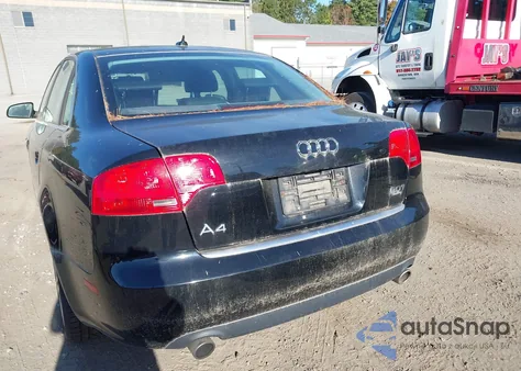 2007 Audi A4 2.0T из США, поврежденный, VIN WAUDF78E47A016020